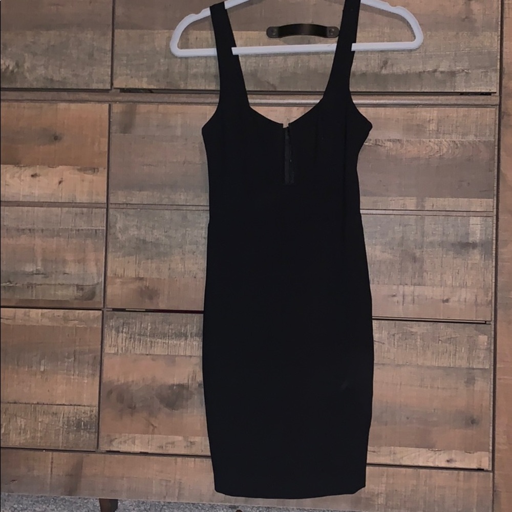 Black cocktail dress